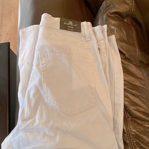 Jeans wide leg, light blue. Brand new with tags.